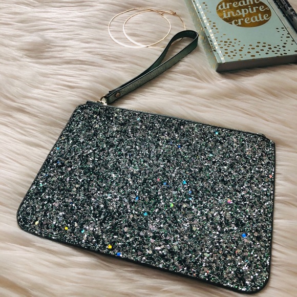 Old Navy super glittery/shiny wristlet - Picture 2 of 9